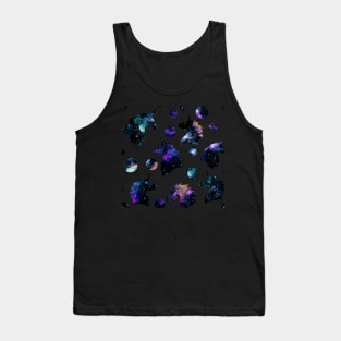 Space Unicorn and Dots Tank Top